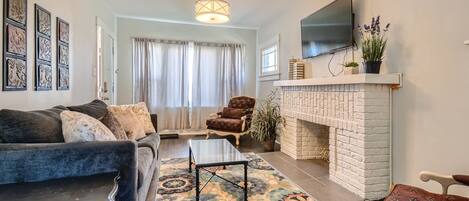 Denver Furnished Rental - Living Room