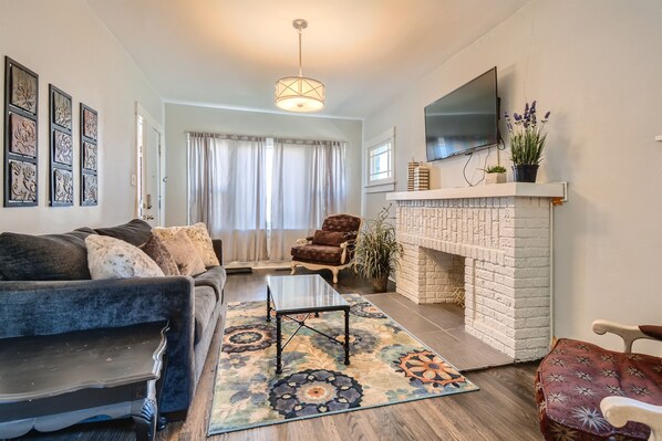 Denver Furnished Rental - Living Room