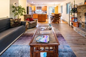 Open concept living room.