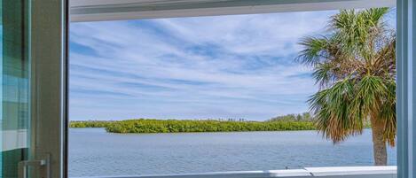 Bay vews from the living room & balcony.....spectacular!