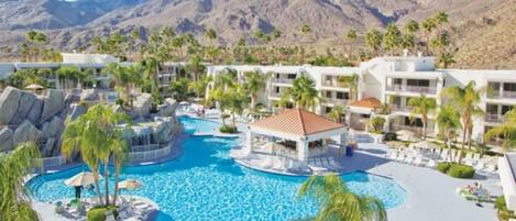 Palm Canyon Resort truly is an oasis in the desert! 