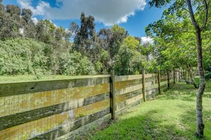 The Fencing Surrounding the Property Contains Additional Wire to Keep Out Unwanted Wildlife
