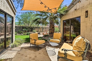 Courtyard | Located in the Bermuda Dunes Country Club