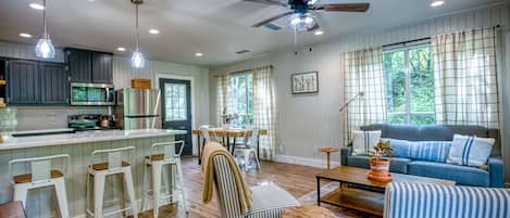 Living Room and Kitchen