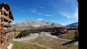 Blick von der Unterkunft