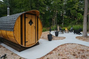 Bain à remous extérieur