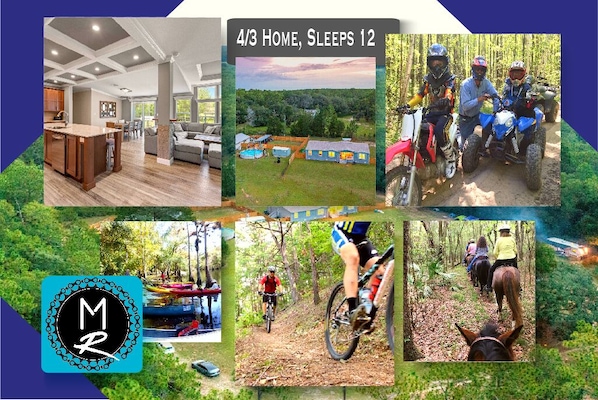 The Moto Ranch at Croom Vacation rentals 
Our Factory Ride 4 bedroom 3 bath home sleeps 12