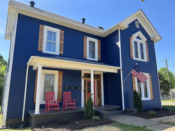 Apartment A is front Door