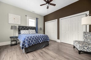 Bedroom 1 with Queen-size Bed and large closet