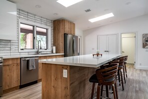 Newly renovated kitchen