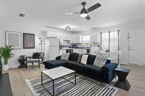 Hang out in our spacious living room