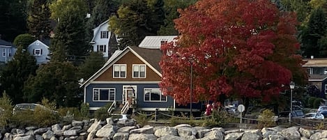 View of house from harbor