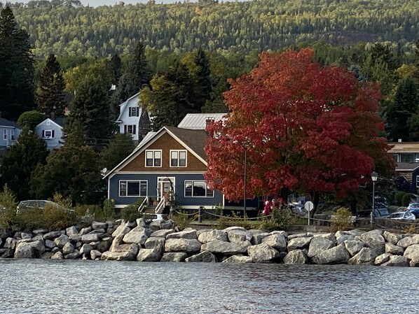 View of house from harbor