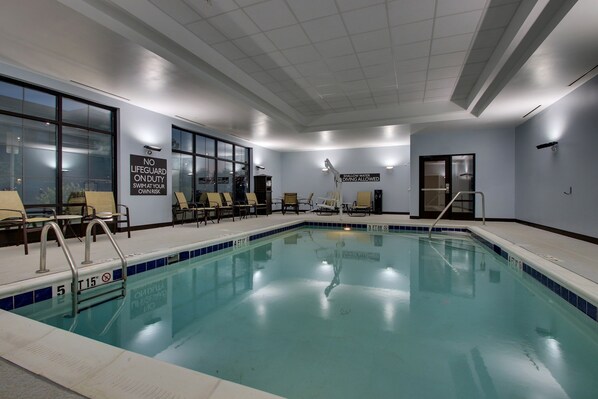 Take a dip in the lovely pool.