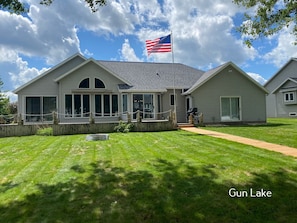 Back View of Home