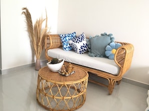 Inside decoration of the apartment