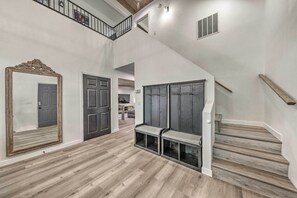 Mudroom | 1st Floor | Stairs to Access 2nd Floor