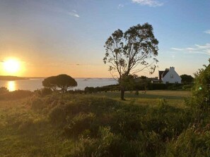 vue couché de soleil