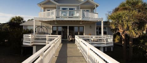 Ocean front, spacious home on Marlin Drive.