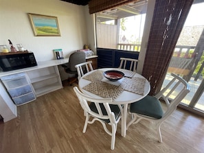 Dining Area near Sliding Door to Patio/Lanai