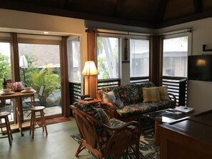 Living room with good air flow