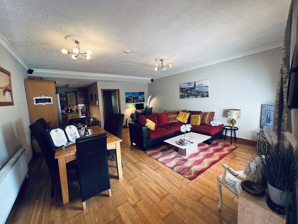 Main spacious living space 
