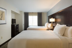 Get a peaceful night sleep in our cozy bedroom.