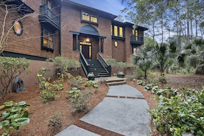 Front of the house