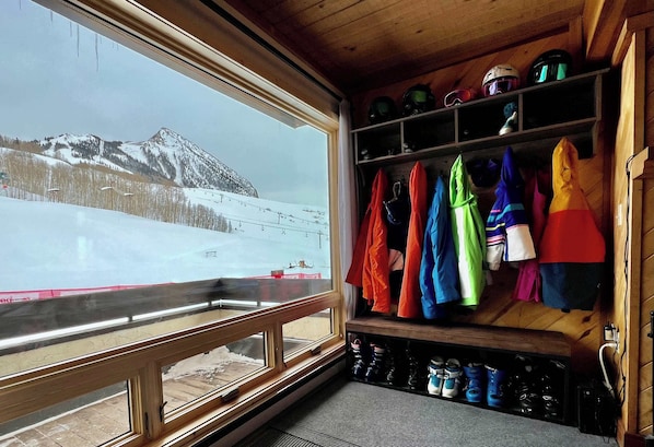 Truly ski in/ski out!
