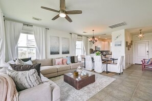 Another view of the living room | dining room combination