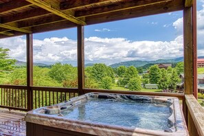 Bain à remous extérieur