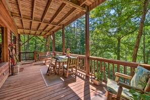 Deck | Wooded Views | Lower Level of Home