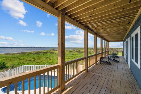 Surf or Sound Realty - 1055 - Sound Dance - Mid Level Deck -3
