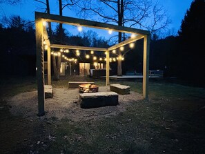 Make memories around the new firepit 