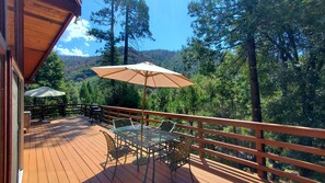 Large deck with view