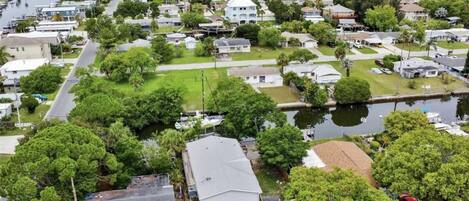 Canal leads directly to the Gulf of Mexico