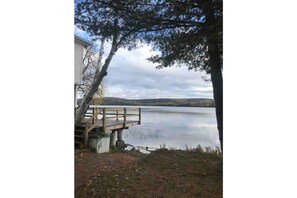 walk in area for boats, docks and swimming.