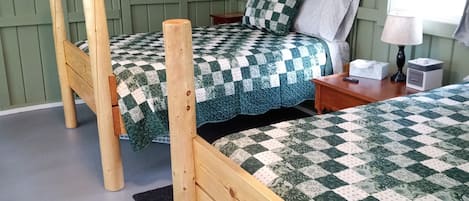 Hand crafted double beds