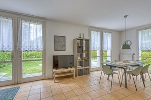 Living and dining room