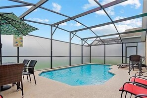 Pool, Water, Building, Chair, Furniture