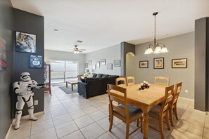 Dining Room, Dining Table, Table, Furniture, Indoors