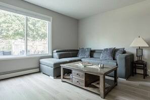 Living room with a very comfortable sectional