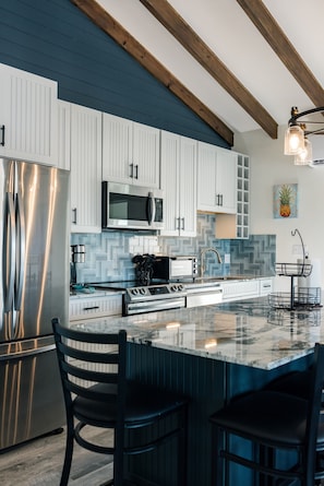 Modern farmhouse style kitchen