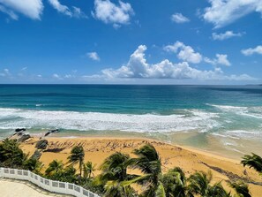 Breathtaking ocean views from living area and private balcony