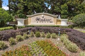 ENJOY YOUR STAY AT THE GATED COMMUNITY OF WINDSOR HILLS.  