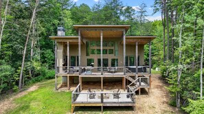 Large 2 Story Deck w/ Wooded Picturesque Views!