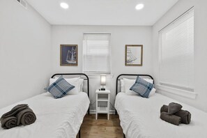 Sleepovers just got better in this double twin bedroom – ideal for the kids to occupy.