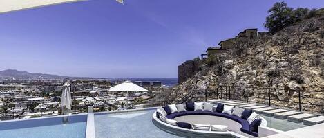 Swim while you enjoy the best view in all Cabo