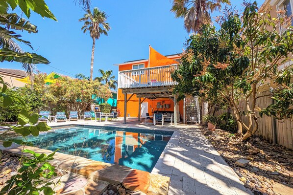 South Padre Island Vacation Rental | 2,336 Sq Ft | 3BR | 4BA | Stairs Required