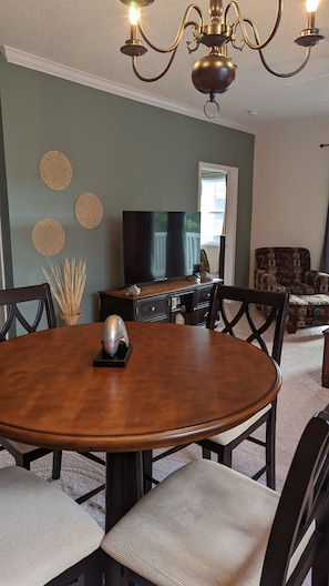Dining area for four